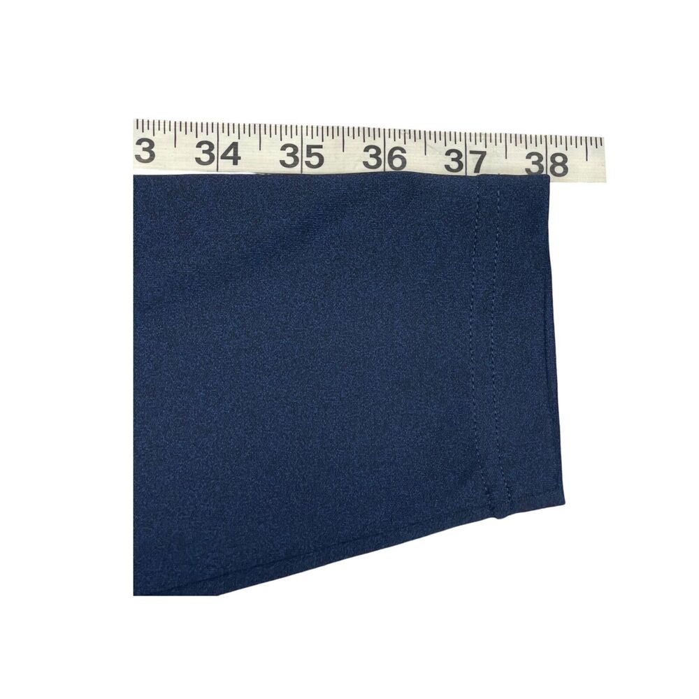 Sport-Tek Shirt Men's Large Navy Blue 100% Polyester Long Sleeve 1/4 Zip Outdoor - Picture 9 of 9